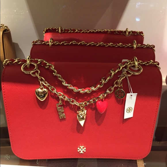 Tory Burch Heart Chain Bracelet or Key Fob - Picture 8 of 8